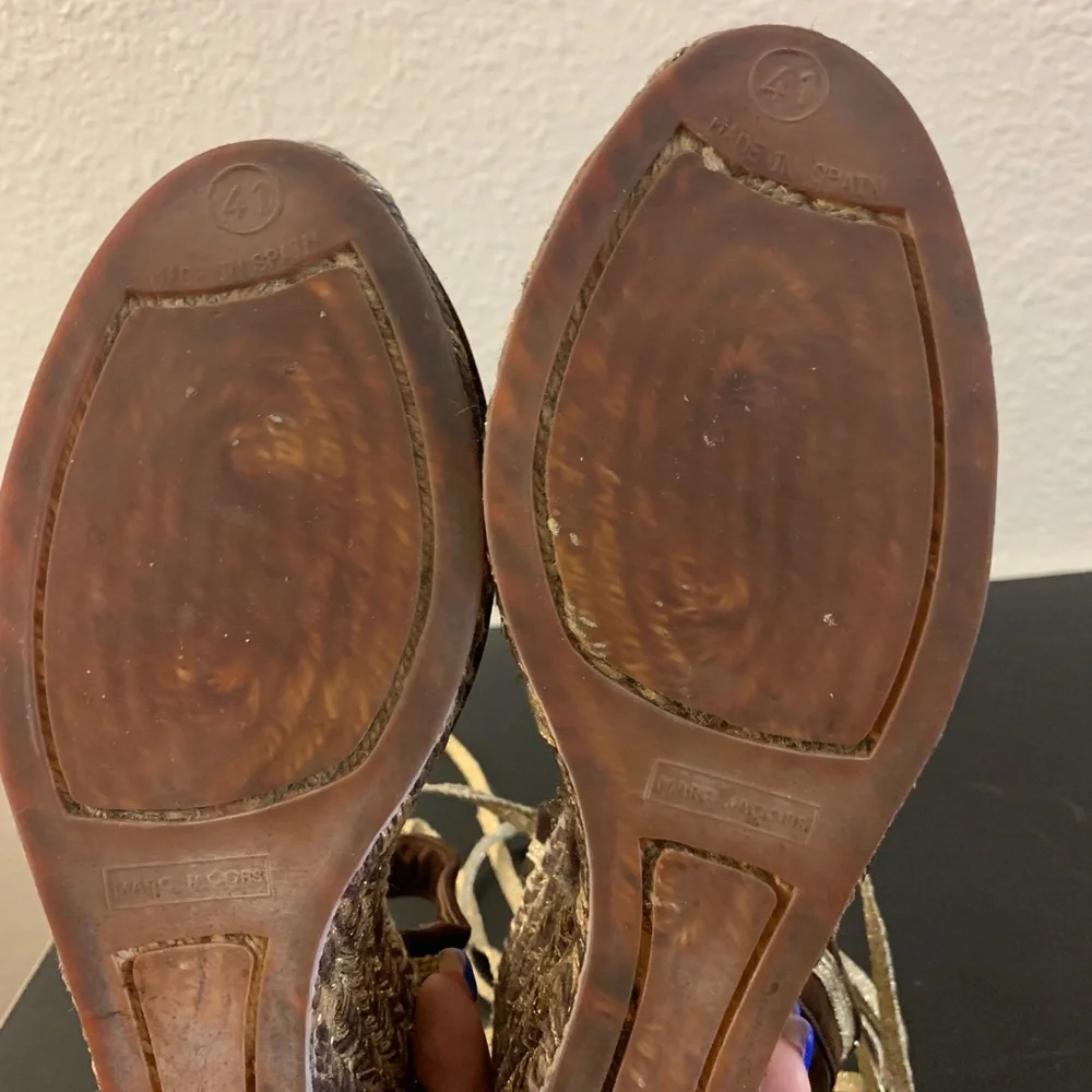 Vintage Marc Jacobs wedge espadrille